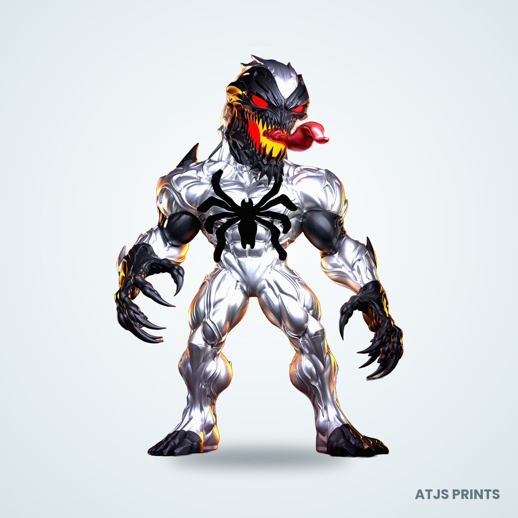 Anti-Venom 3D Printed Figure - 14" - view 1