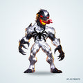 Anti-Venom 3D Printed Figure - 14" - view 1