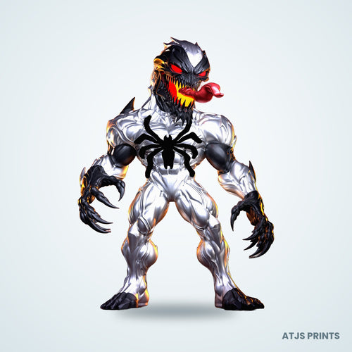 Anti-Venom 3D Printed Figure - 14" - view 1