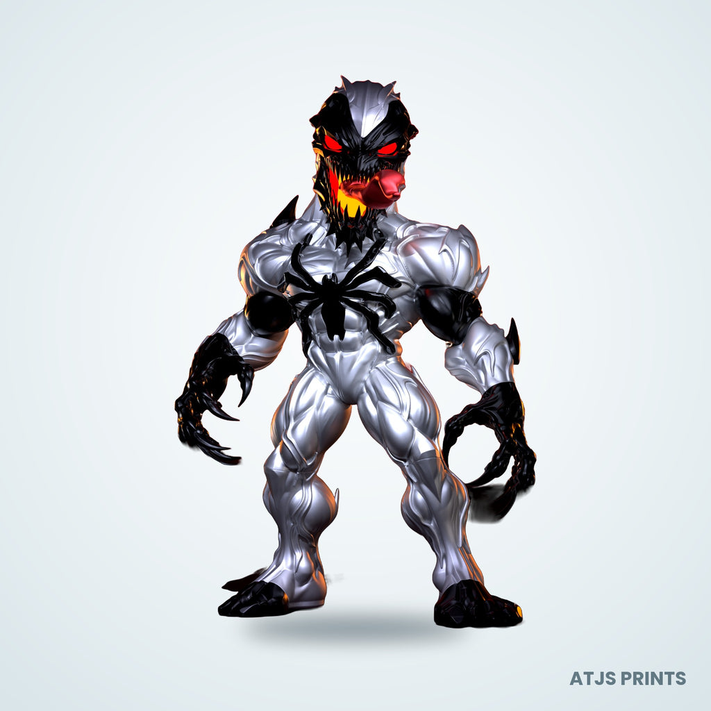 Anti-Venom 3D Printed Figure - 14" - view 2