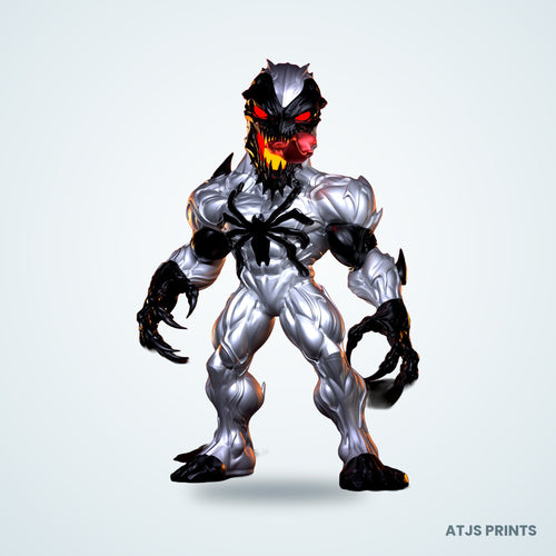 Anti-Venom 3D Printed Figure - 14" - view 2