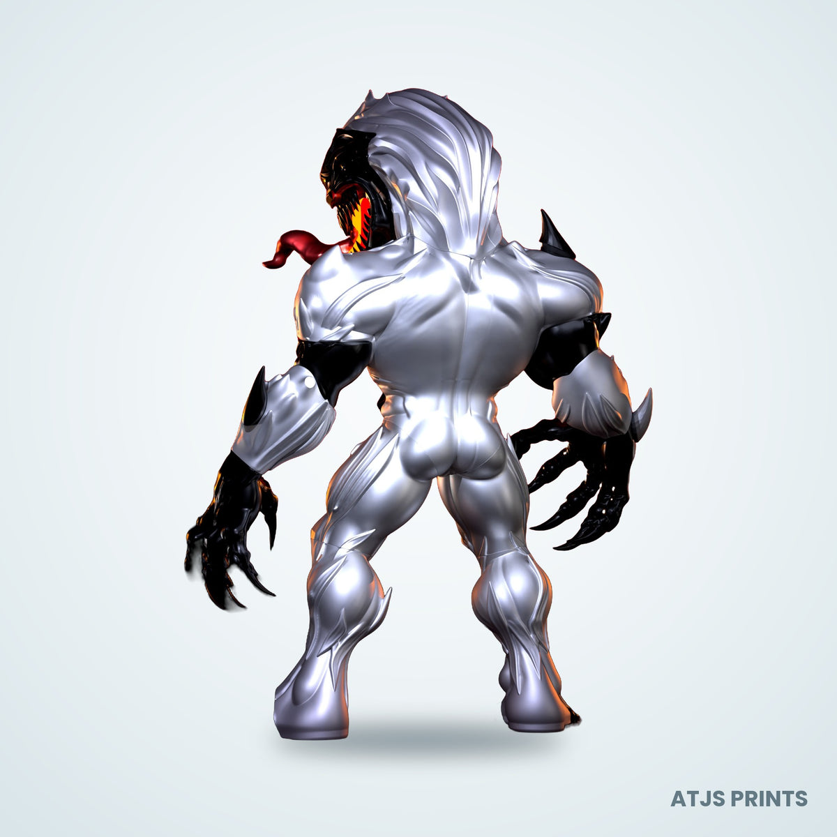 Anti-Venom 3D Printed Figure - 14" - view 4