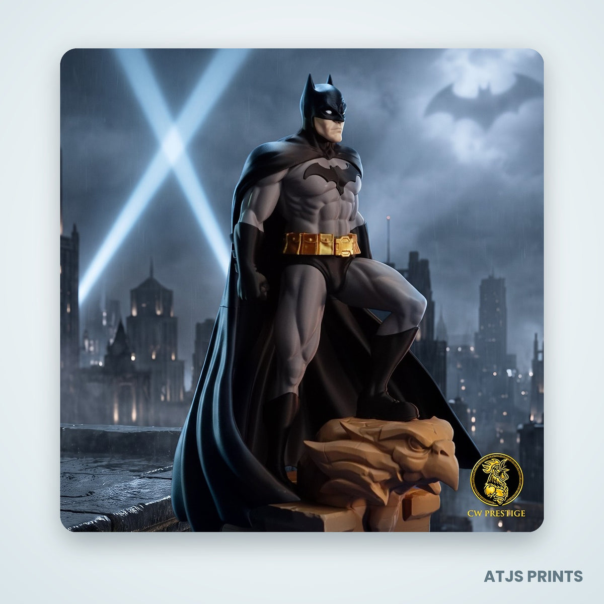 Batman: Gotham Protector 3D Printed Figure - 17" - view 1