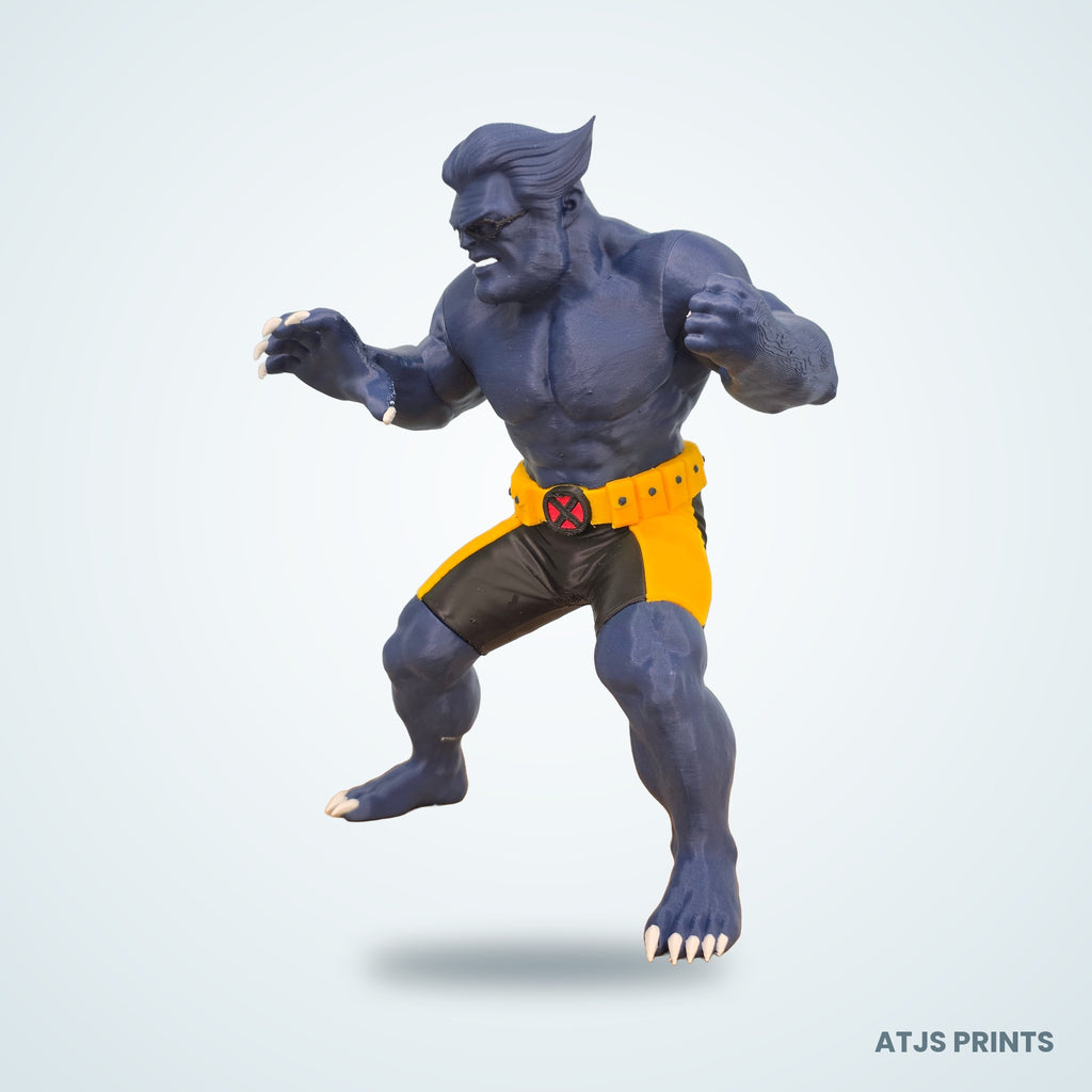 Beast (X-Men) 3D Printed Figure - 17" - view 2