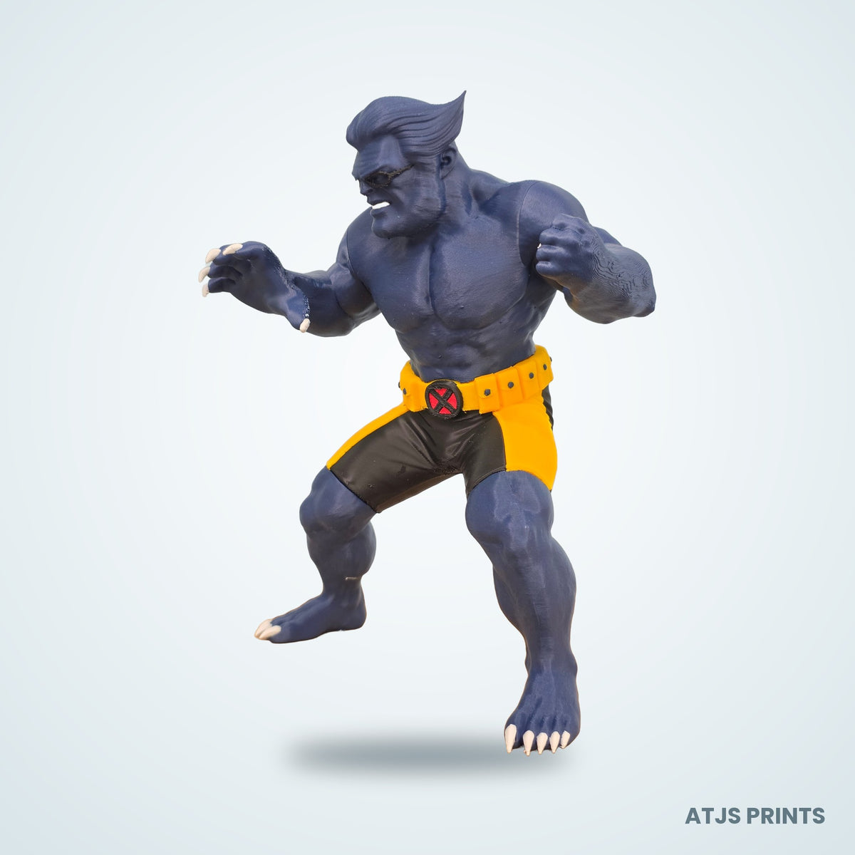 Beast (X-Men) 3D Printed Figure - 17" - view 2