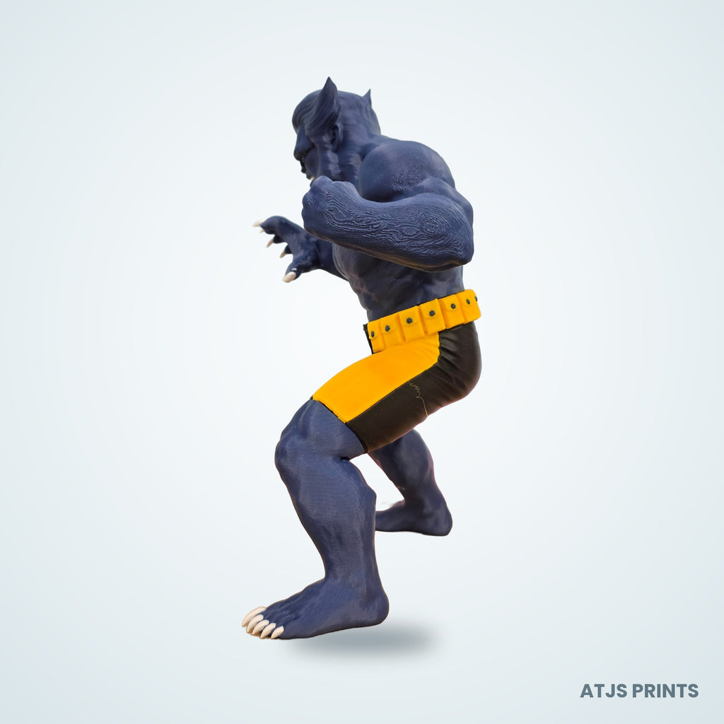 Beast (X-Men) 3D Printed Figure - 17" - view 3