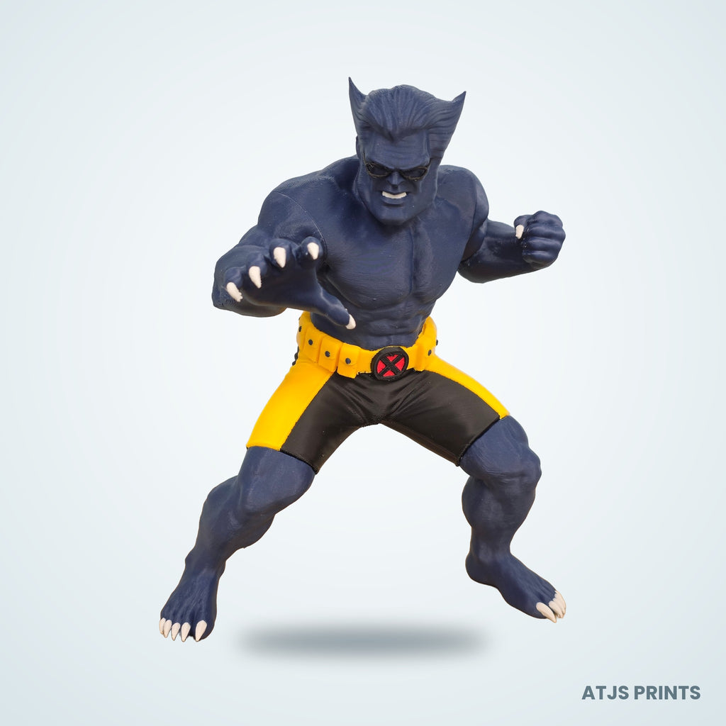 Beast (X-Men) 3D Printed Figure - 17" - view 7