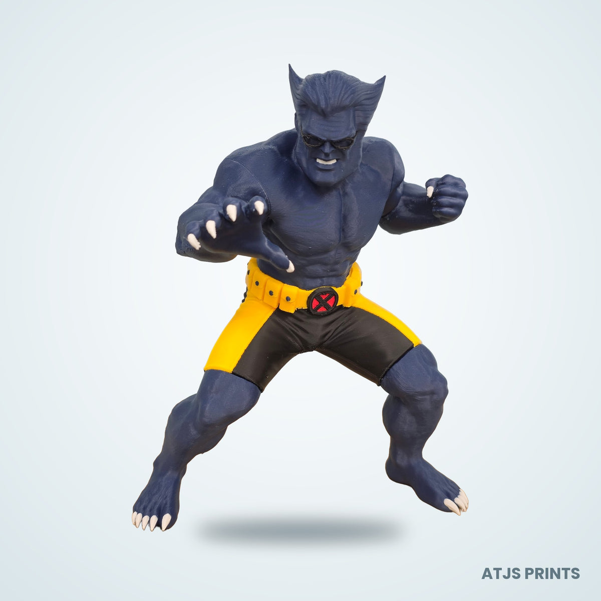 Beast (X-Men) 3D Printed Figure - 17" - view 7