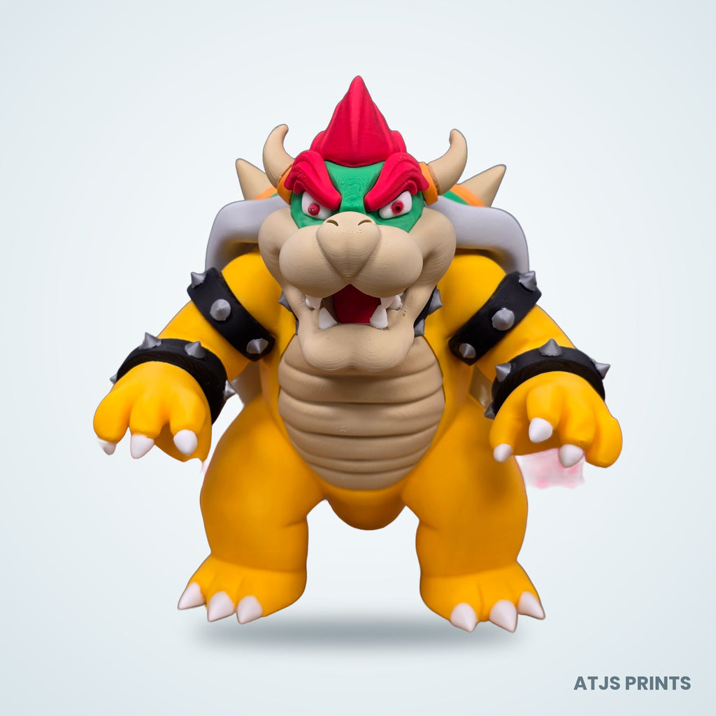 Bowser 3D Printed Figure - 16" - view 5