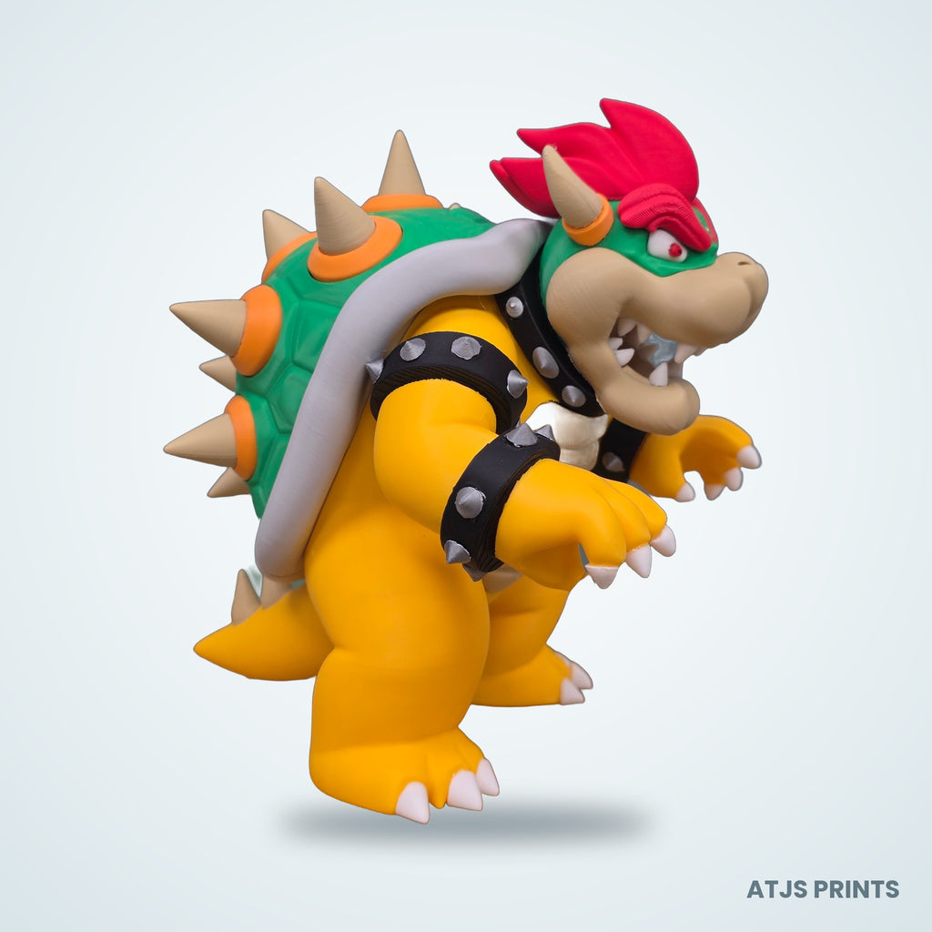 Bowser 3D Printed Figure - 16" - view 10