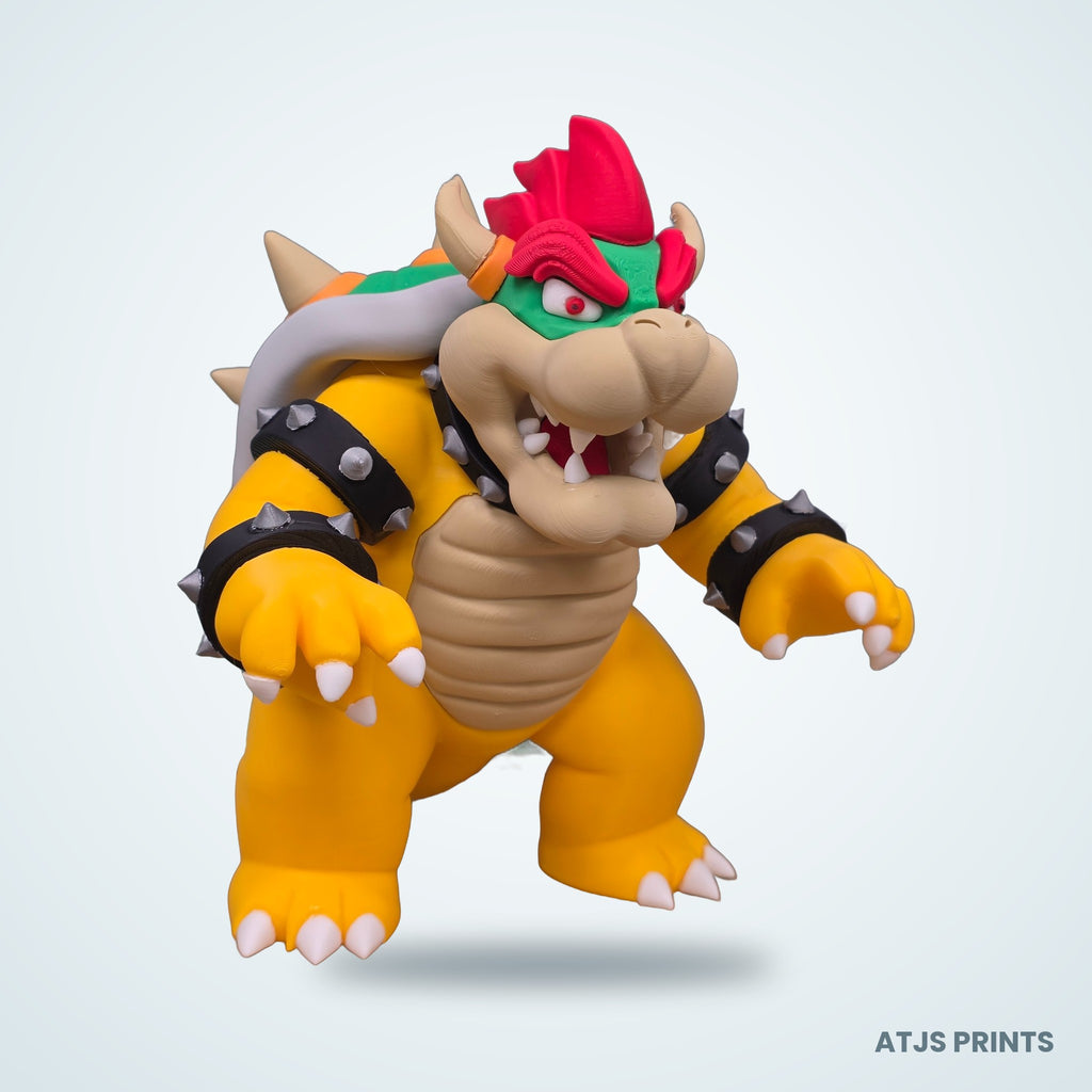 Bowser 3D Printed Figure - 16" - view 11
