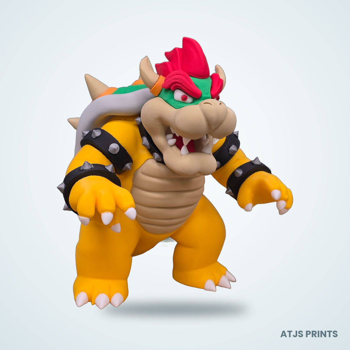 Bowser 3D Printed Figure - 16" - view 11