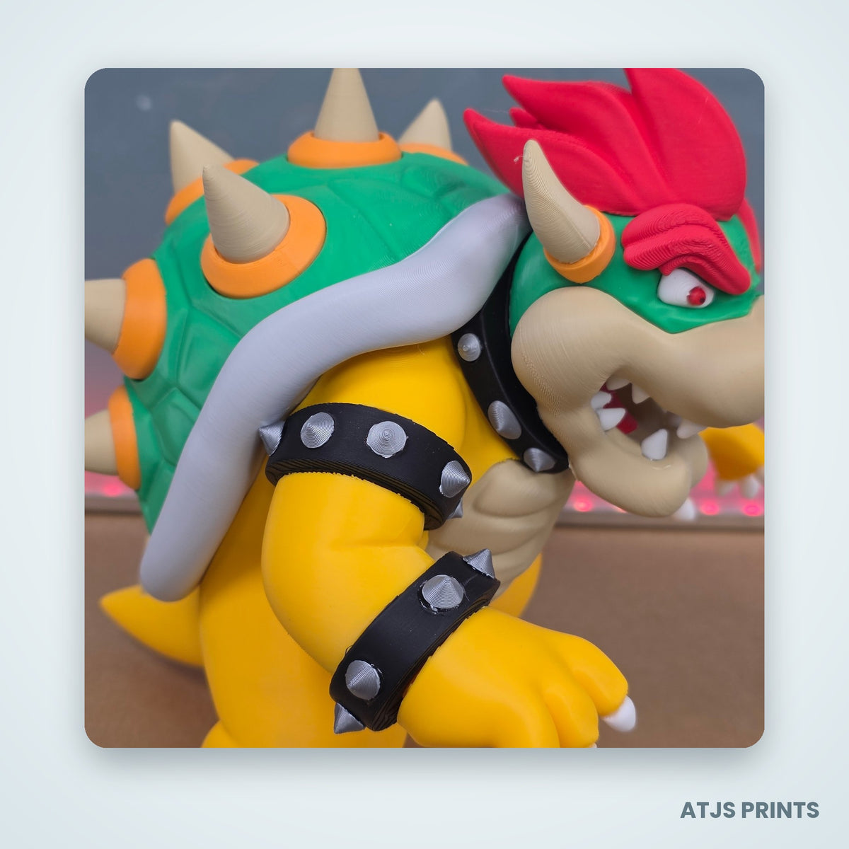 Bowser 3D Printed Figure - 16" - view 14