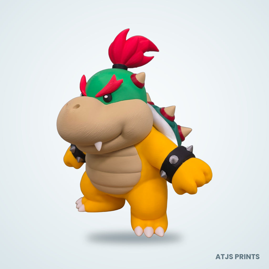 Bowser Jr. 3D Printed Figure - 18" - view 2