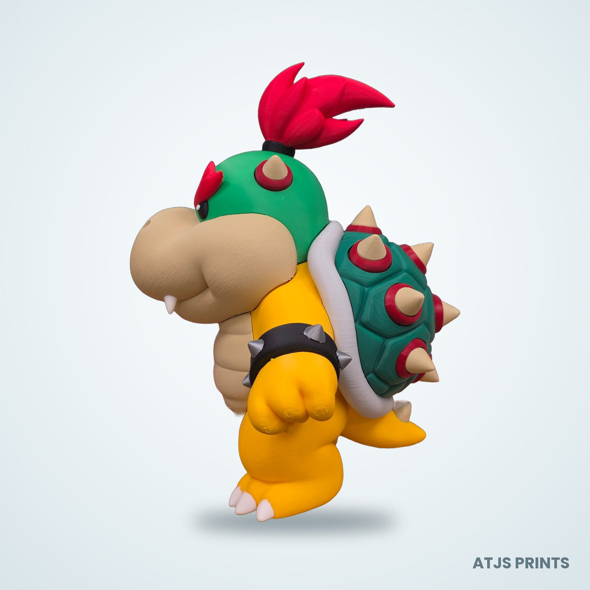 Bowser Jr. 3D Printed Figure - 18" - view 3