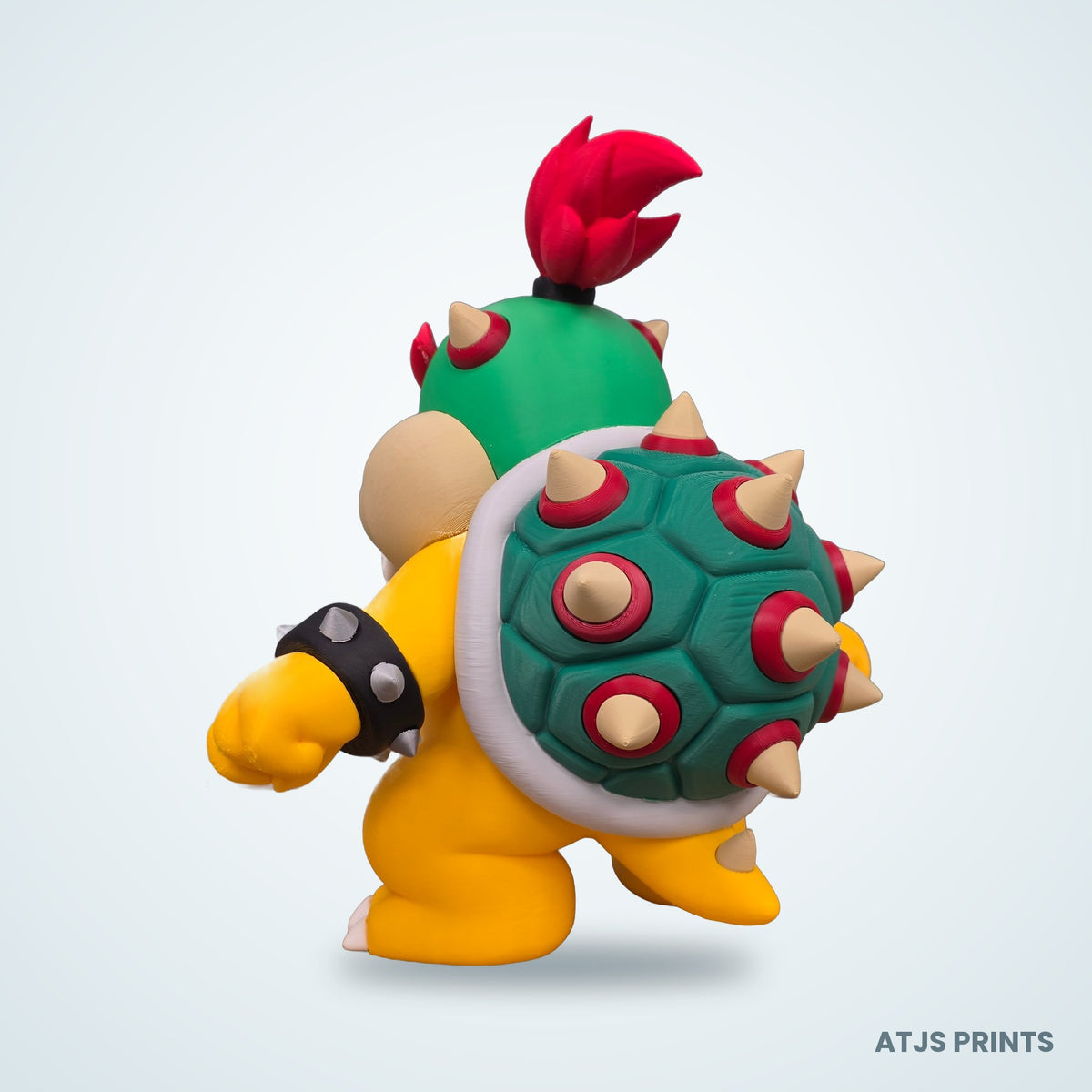 Bowser Jr. 3D Printed Figure - 18" - view 4