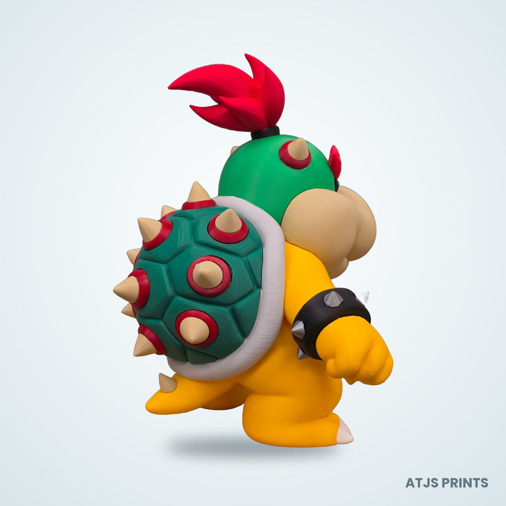 Bowser Jr. 3D Printed Figure - 18" - view 6