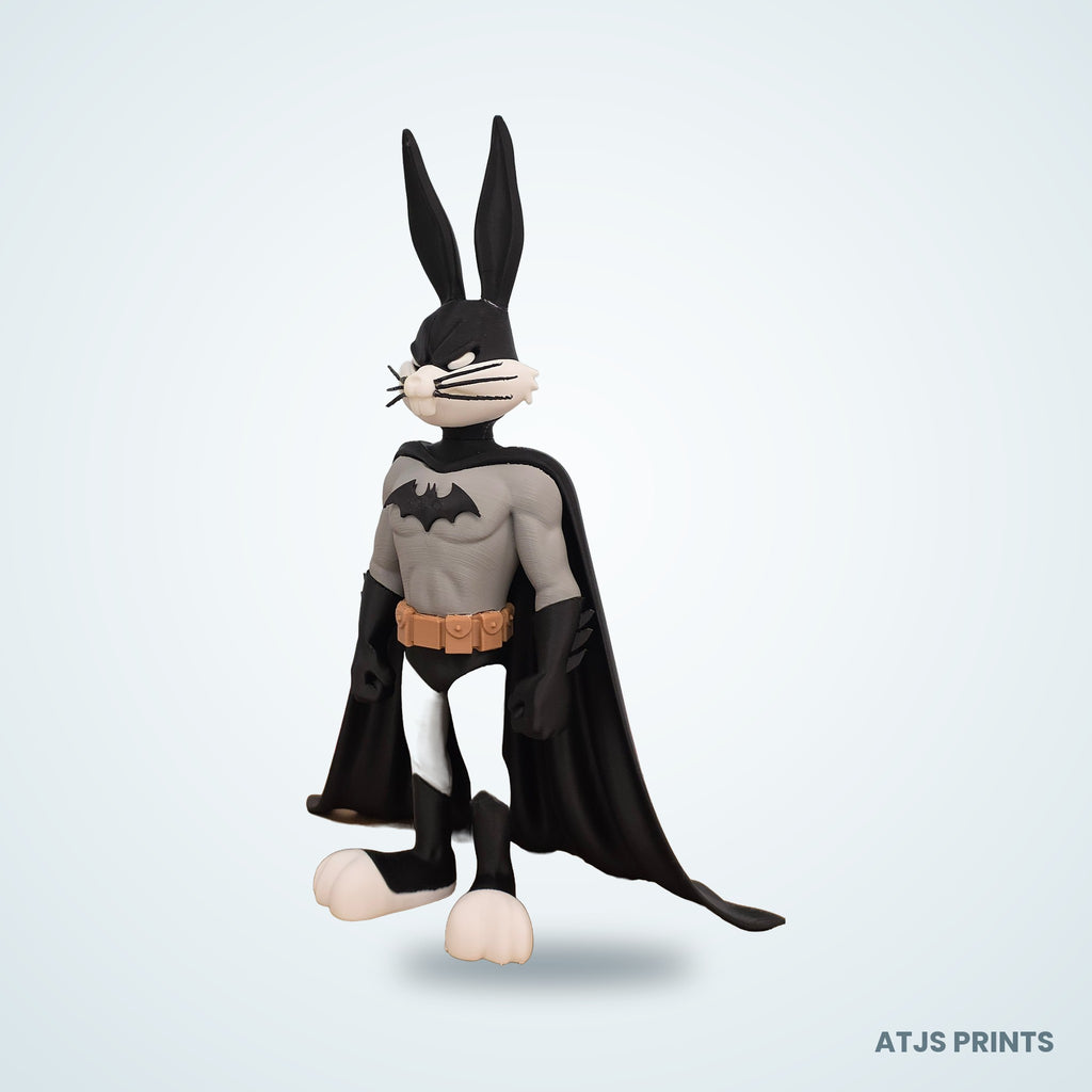 Bugs Bunny as Batman 3D Printed Figure - 21" - view 1