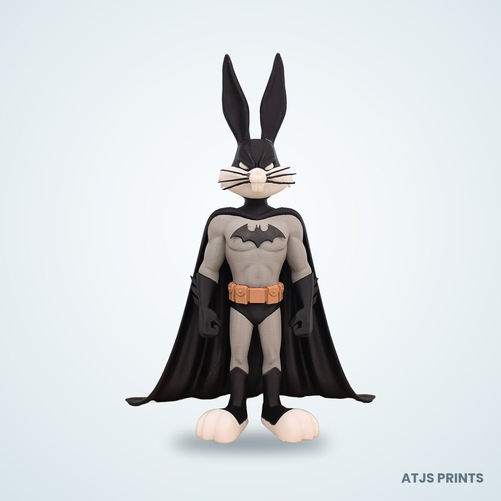 Bugs Bunny as Batman 3D Printed Figure - 21" - view 2