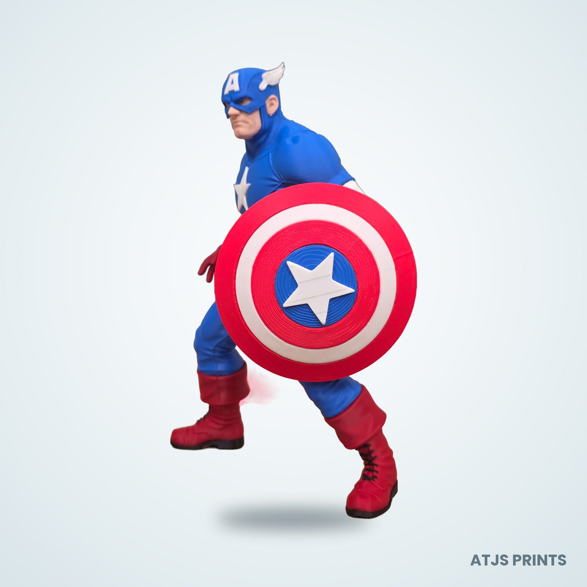 Captain America 3D Printed Figure - 17" - view 1