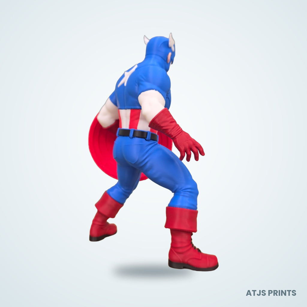 Captain America 3D Printed Figure - 17" - view 4