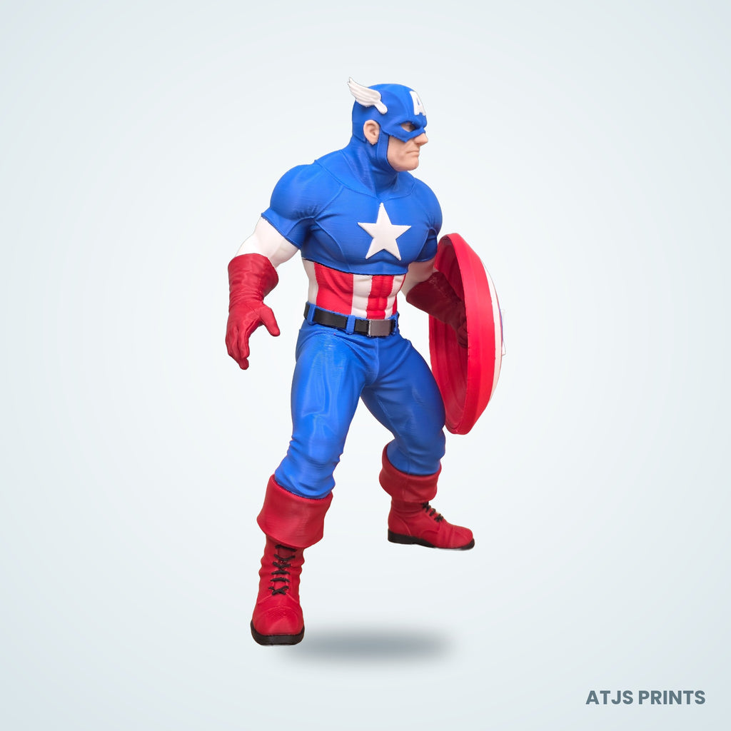 Captain America 3D Printed Figure - 17" - view 5