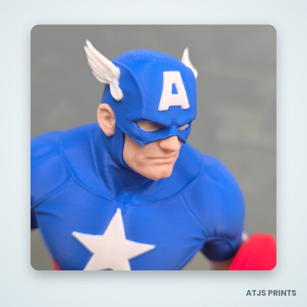 Captain America 3D Printed Figure - 17" - view 7