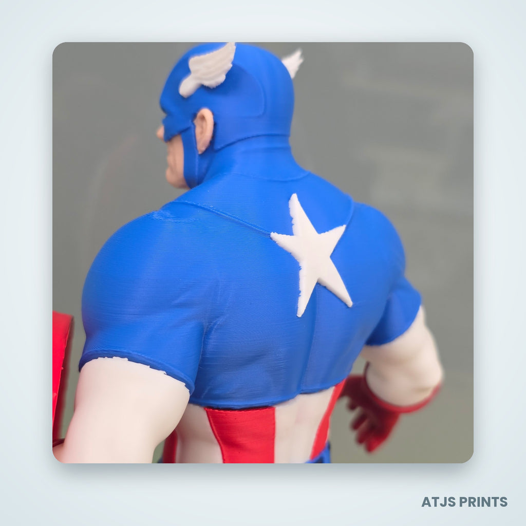 Captain America 3D Printed Figure - 17" - view 10