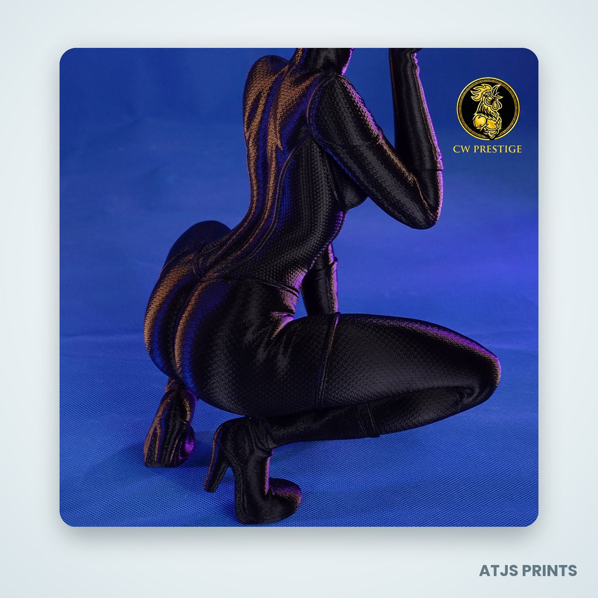 Catwoman 3D Printed Figure - 12" - view 2