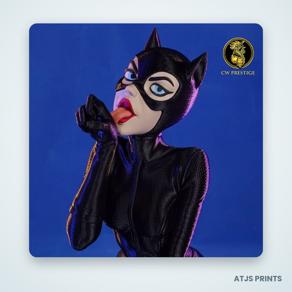 Catwoman 3D Printed Figure - 12" - view 3