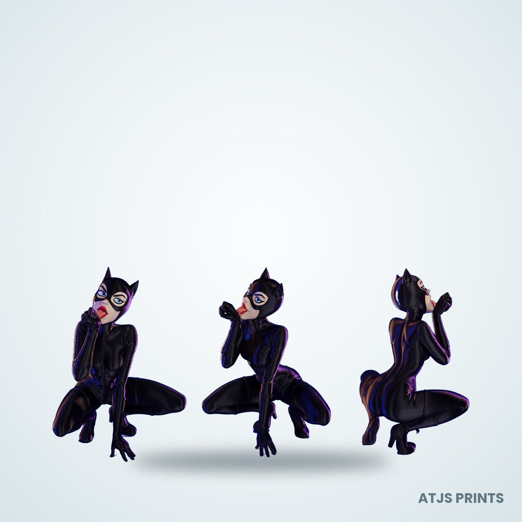 Catwoman 3D Printed Figure - 12" - view 4