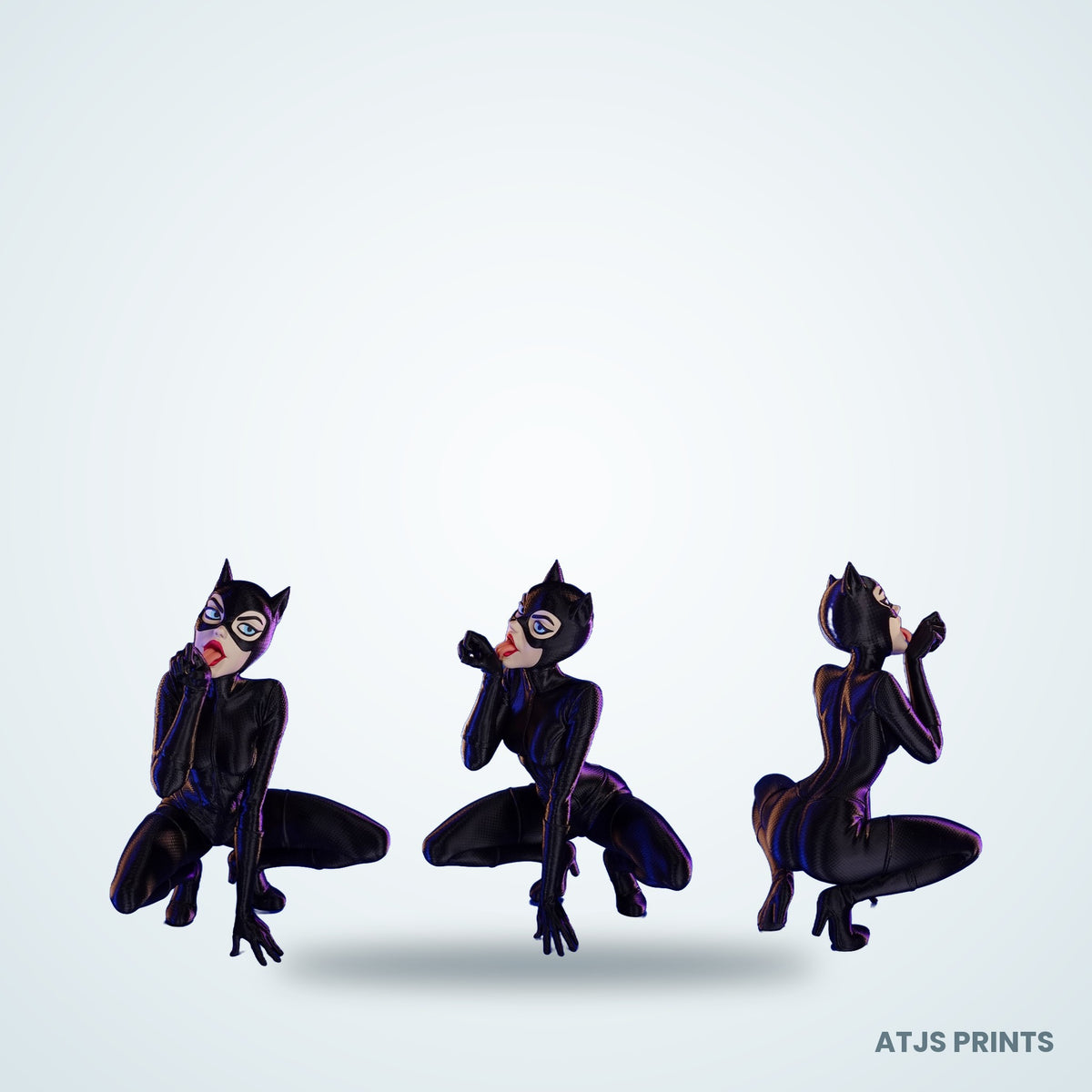 Catwoman 3D Printed Figure - 12" - view 4