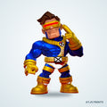 Cyclops (X-Men) 3D Printed Figure - 12" - view 1