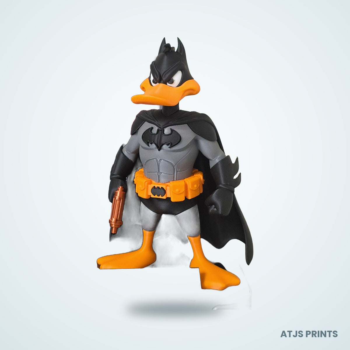 Daffy Duck as Batman 3D Printed Figure - 18" - view 1