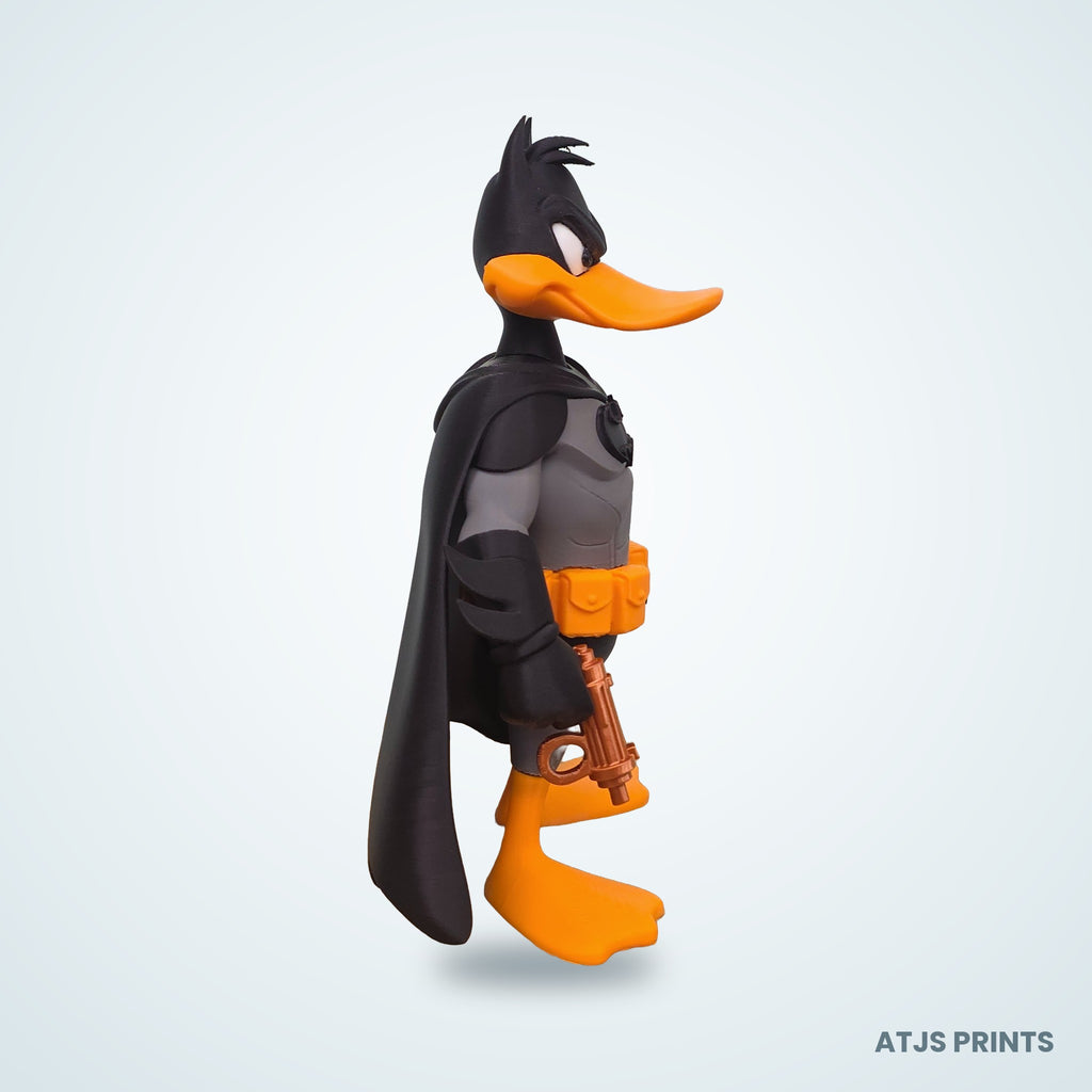 Daffy Duck as Batman 3D Printed Figure - 18" - view 4