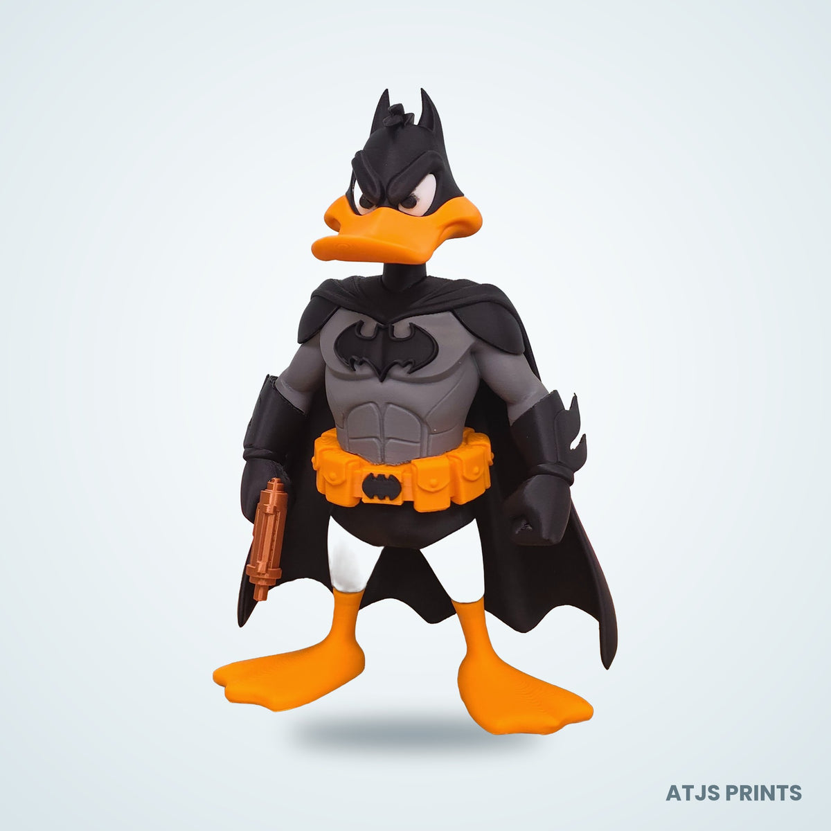 Daffy Duck as Batman 3D Printed Figure - 18" - view 9