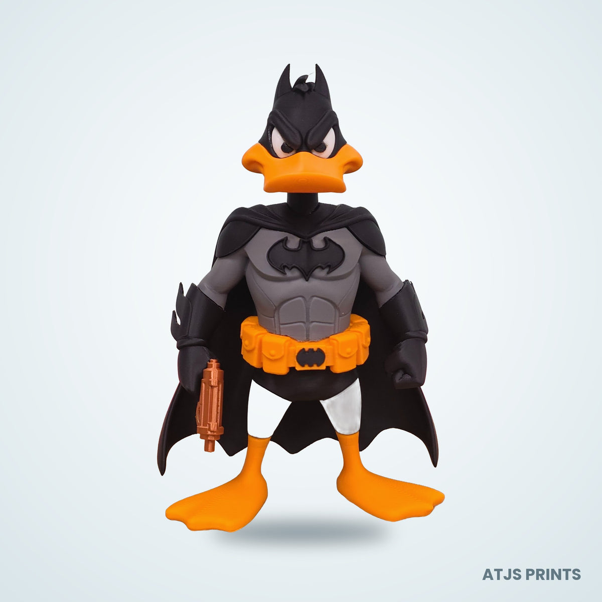 Daffy Duck as Batman 3D Printed Figure - 18" - view 10