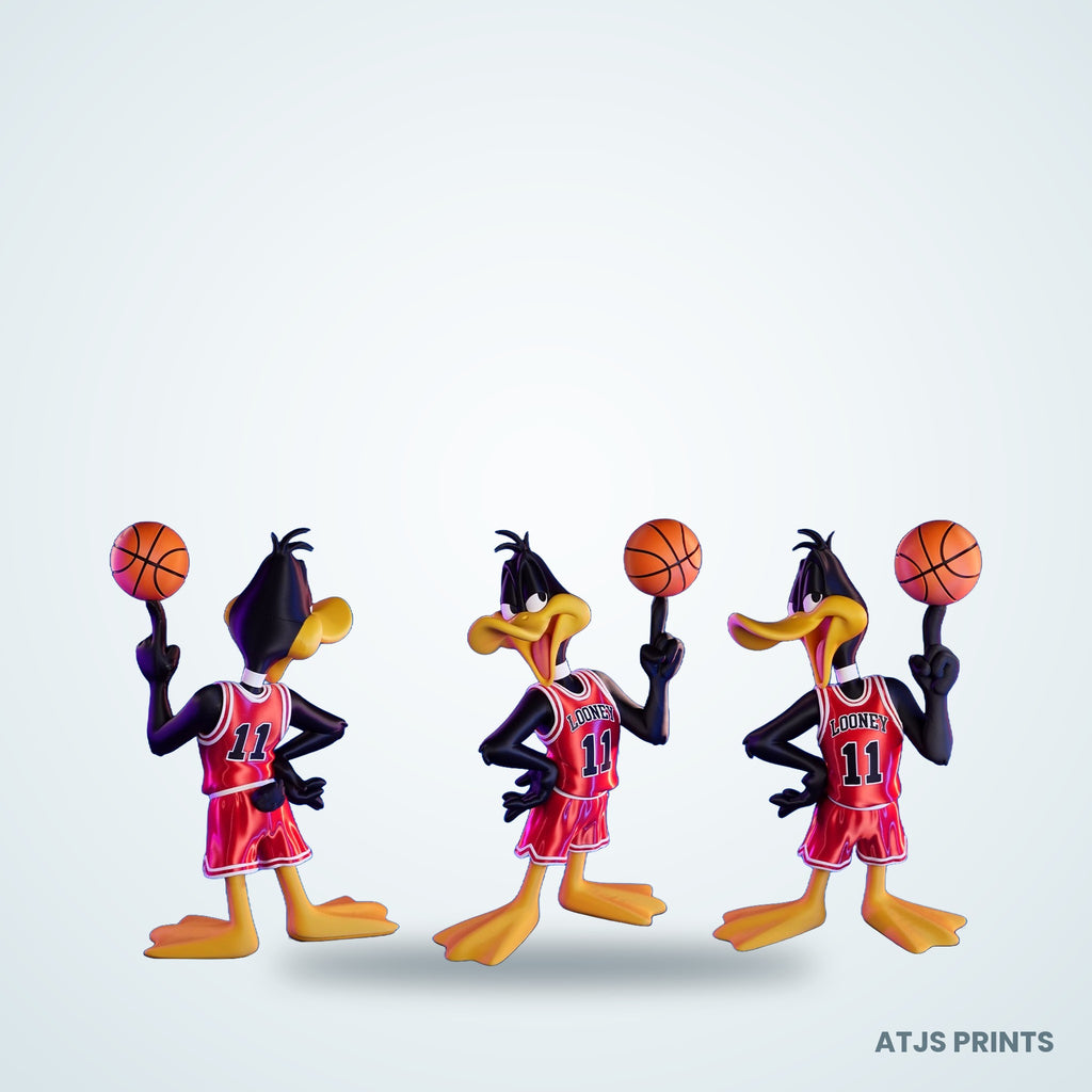 Daffy Duck Basketball 3D Printed Figure - 17" - view 3