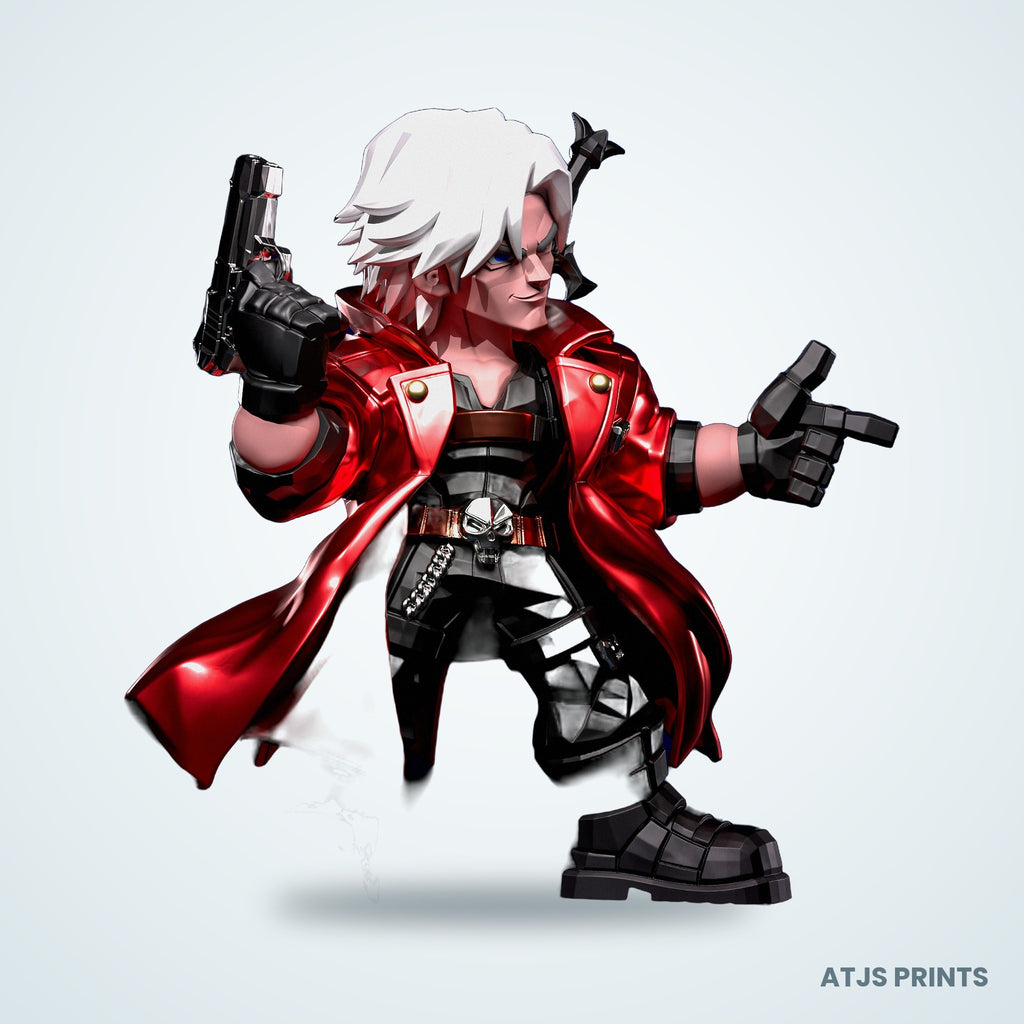 Dante (Devil May Cry) 3D Printed Figure - 13" - view 2