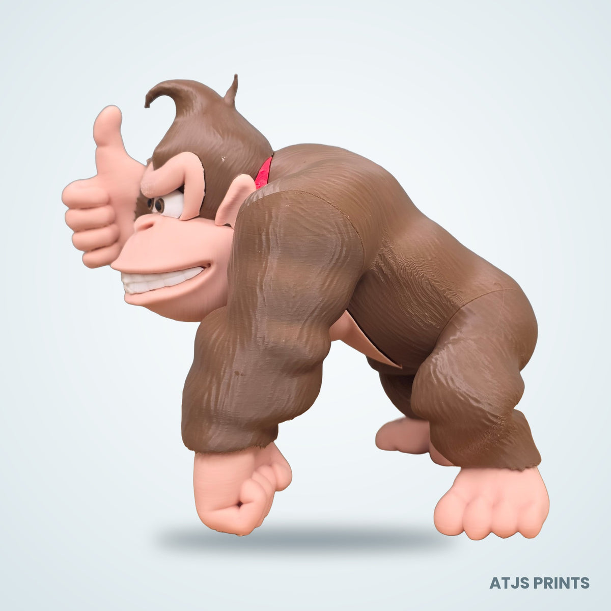 Donkey Kong 3D Printed Figure - 15" - view 2