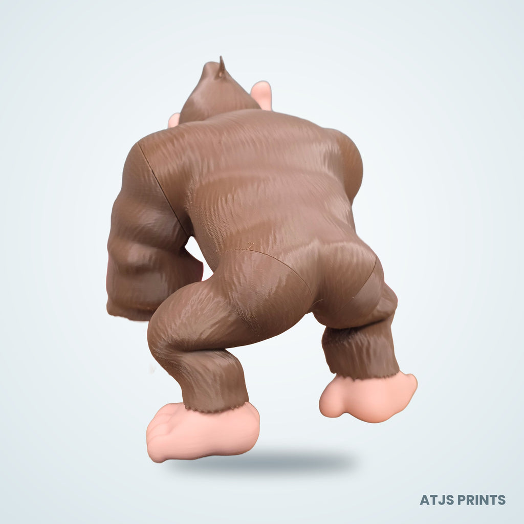 Donkey Kong 3D Printed Figure - 15" - view 3