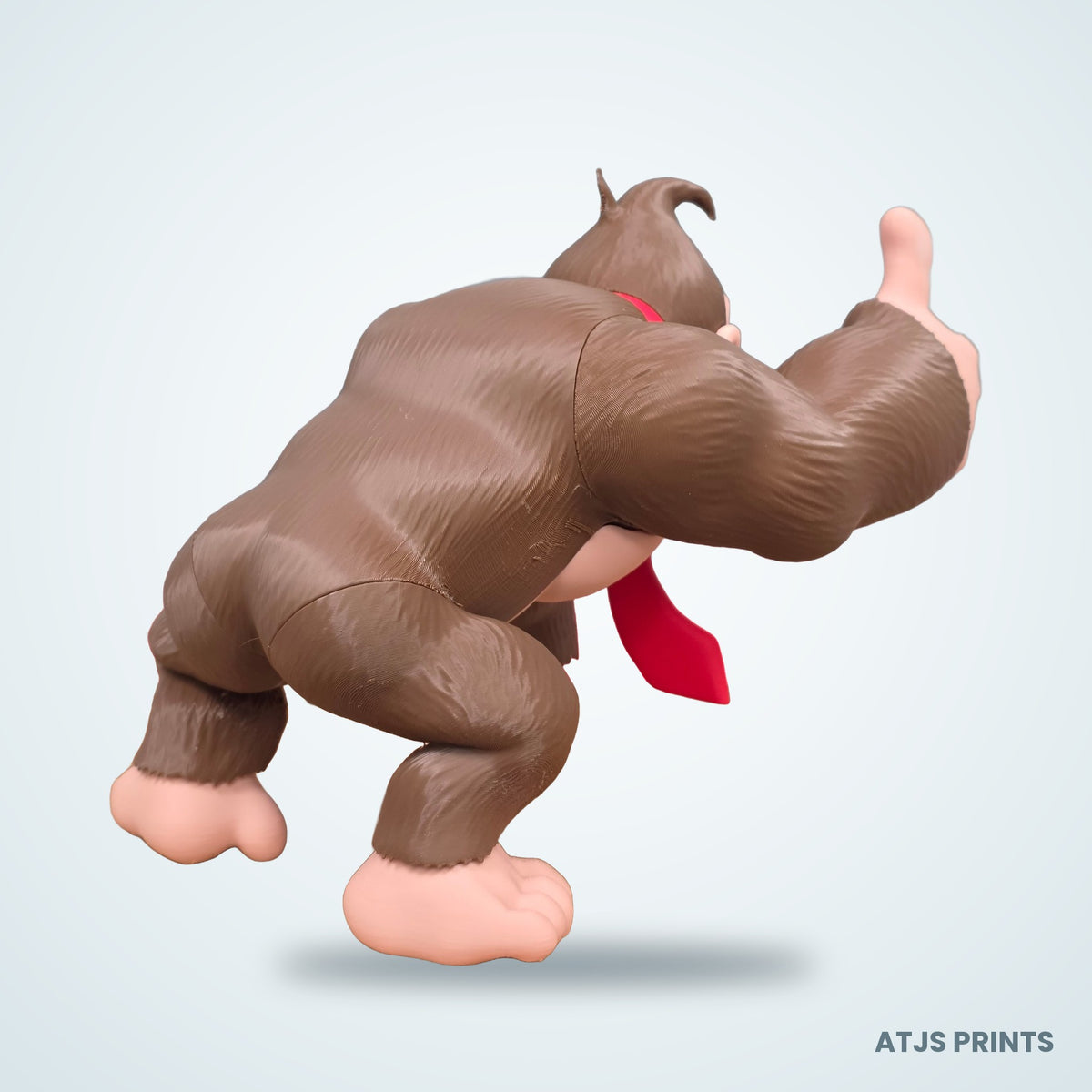 Donkey Kong 3D Printed Figure - 15" - view 4