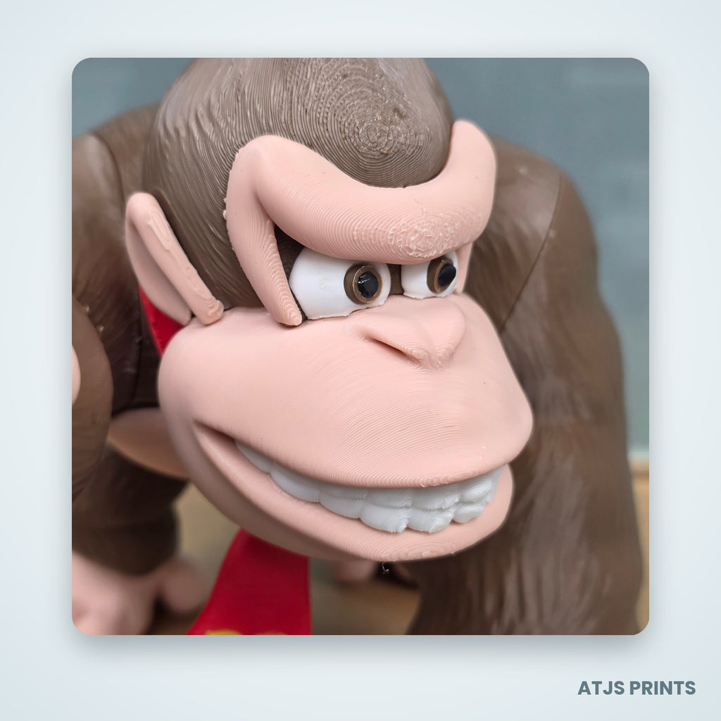 Donkey Kong 3D Printed Figure - 15" - view 6