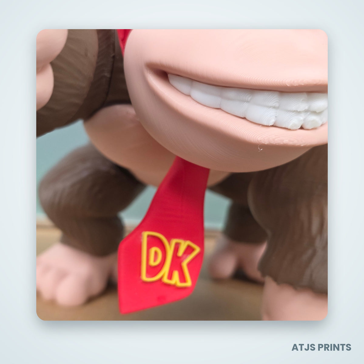 Donkey Kong 3D Printed Figure - 15" - view 7