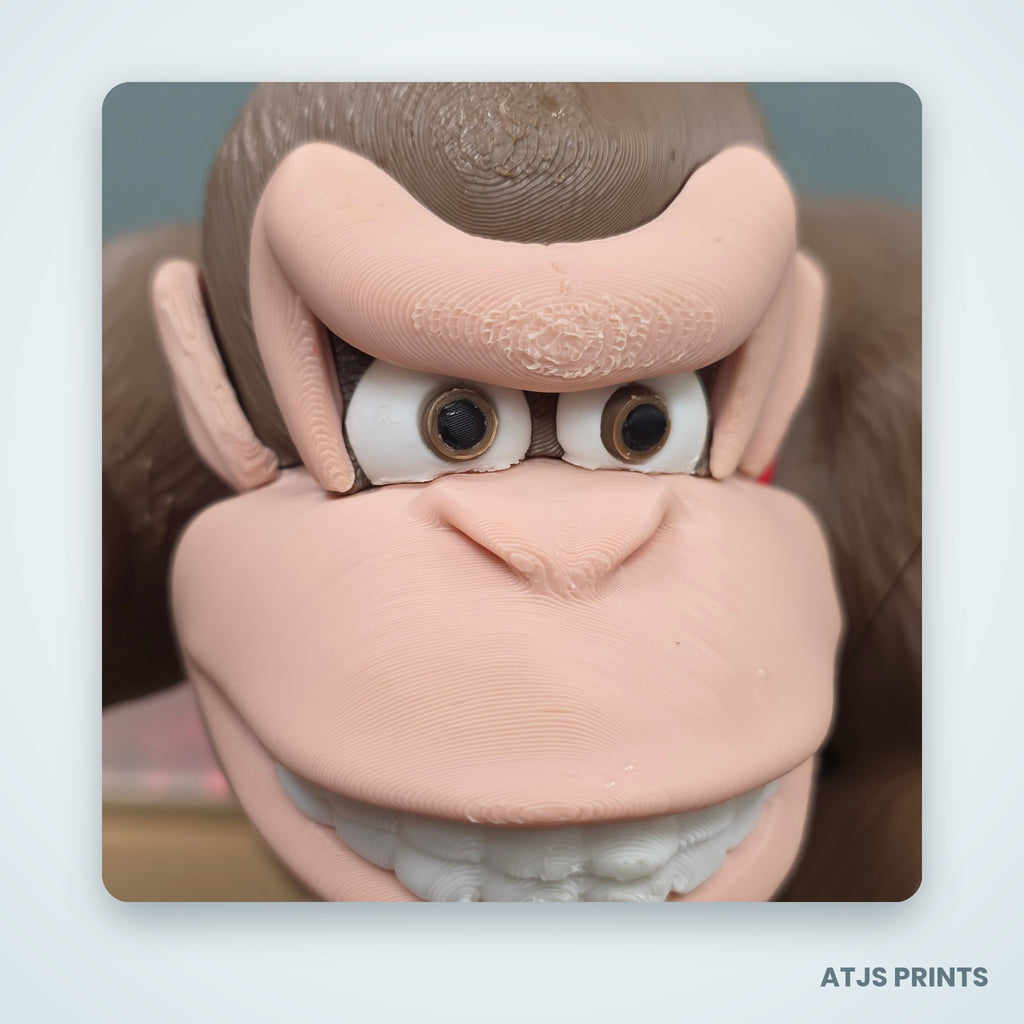 Donkey Kong 3D Printed Figure - 15" - view 9