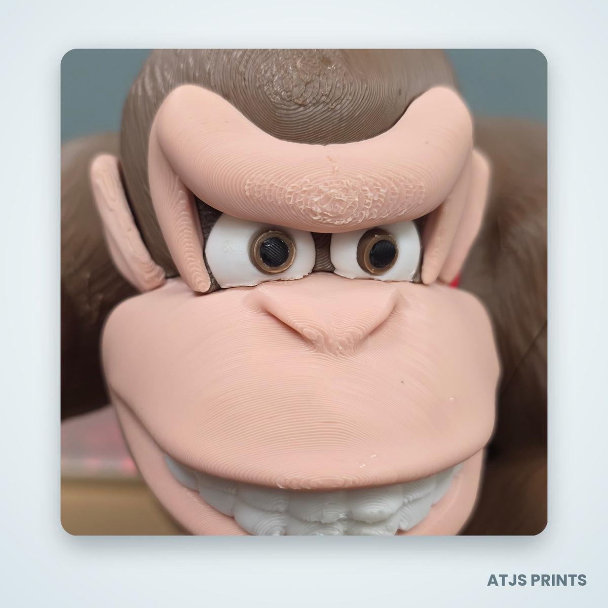 Donkey Kong 3D Printed Figure - 15" - view 9