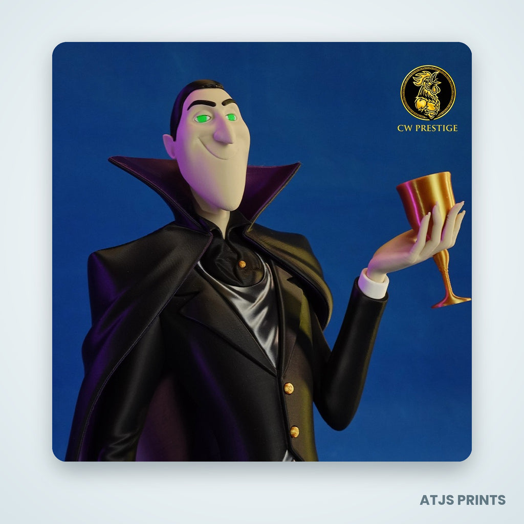 Dracula (Hotel Transylvania) 3D Printed Figure - 17" - view 4