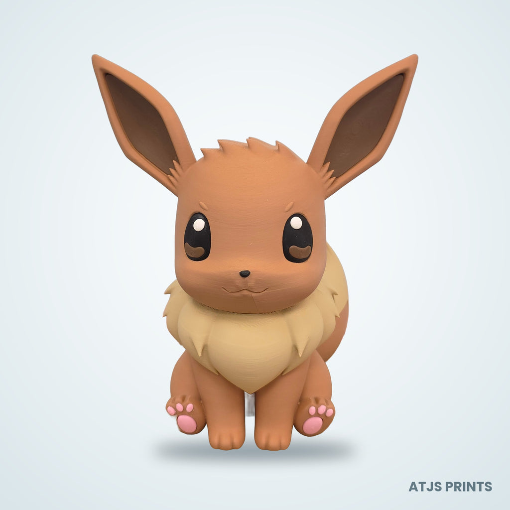 Eevee 3D Printed Figure - 19" - view 1