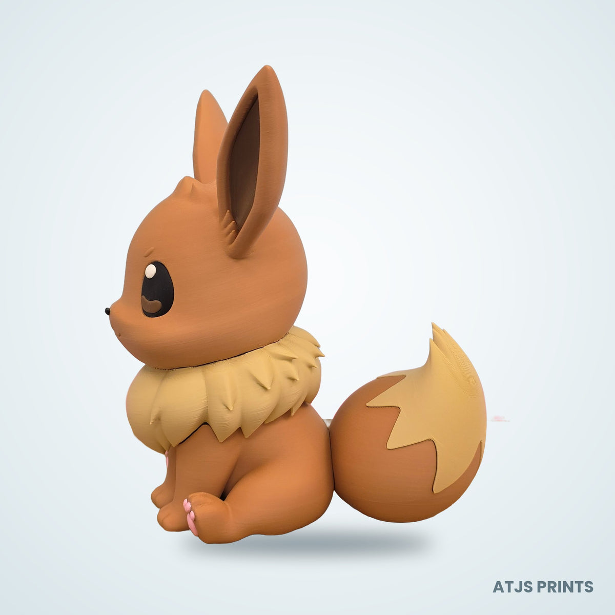 Eevee 3D Printed Figure - 19" - view 3