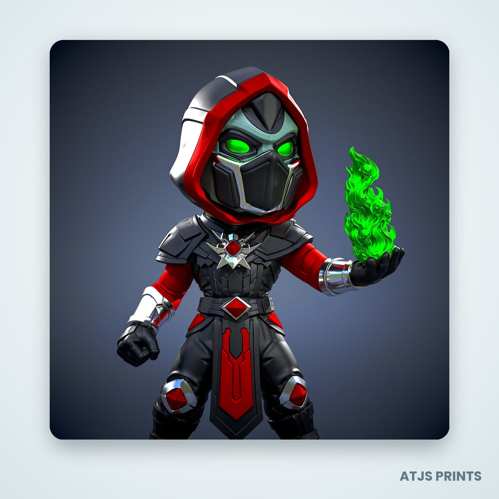 Ermac (Mortal Kombat) 3D Printed Figure - 12" - view 5